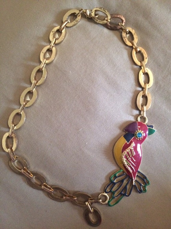 Parrot Necklace