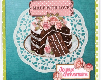 Cartes D Anniversaire Etsy