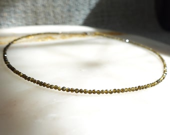 GOLDEN FORTUNE PYRITE Choker