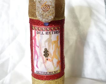 RETIRE ME Dressed Candle