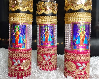 ABUNDANT LAKSHMI BLESSINGS Candle for Prosperity and Beauty