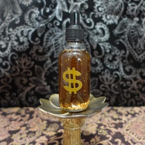 MONEY Oil - For Attraction of Money, Prosperity, Opportunities, Wealth & More. Charged with Prosperity Mantras image 2