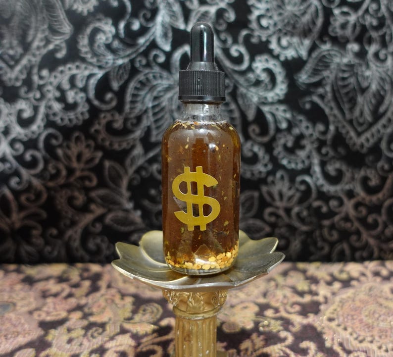 MONEY Oil - For Attraction of Money, Prosperity, Opportunities, Wealth & More. Charged with Prosperity Mantras image 2
