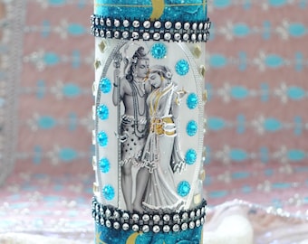 FOEREVER MINE Shiva & Parvati Candle To Invoke Blessings and Protection of Love