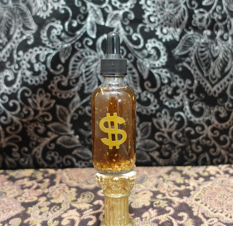 MONEY Oil - For Attraction of Money, Prosperity, Opportunities, Wealth & More. Charged with Prosperity Mantras image 3