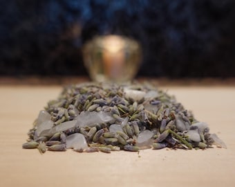 CALM THE ENERGY Lavender & Moonstone Mix to Remove Anger from Your Home