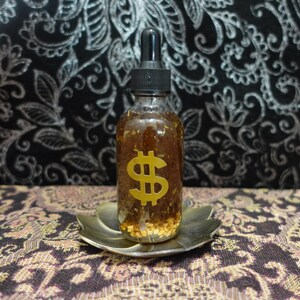 MONEY Oil - For Attraction of Money, Prosperity, Opportunities, Wealth & More. Charged with Prosperity Mantras image 4