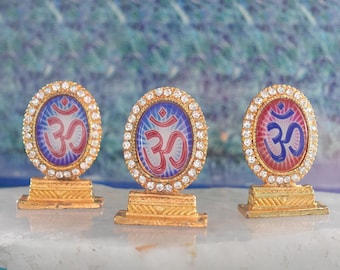 Om Statue for Calmness and Opening Roads