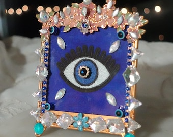 EVIL EYE PROTECTION Framed Altar