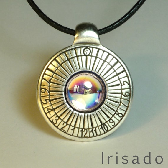 Syrian Solar Clock Pendant Sundial Necklace Sonnenuhr Halskette Cadran Solaire Neugieriger Schmuck Curious Jewelry Bijoux Curieux