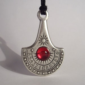 Ciondolo meridiana del Nilo, ciondolo meridiana del Nilo, Nil-Sonnenuhr, orologio da uomo speciale, orologio per bambini, orologio curioso.