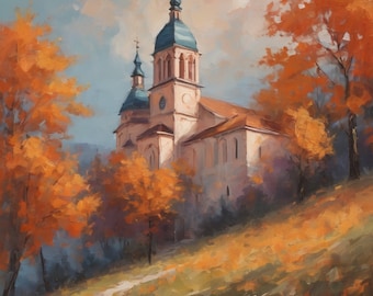 Igreja na colina