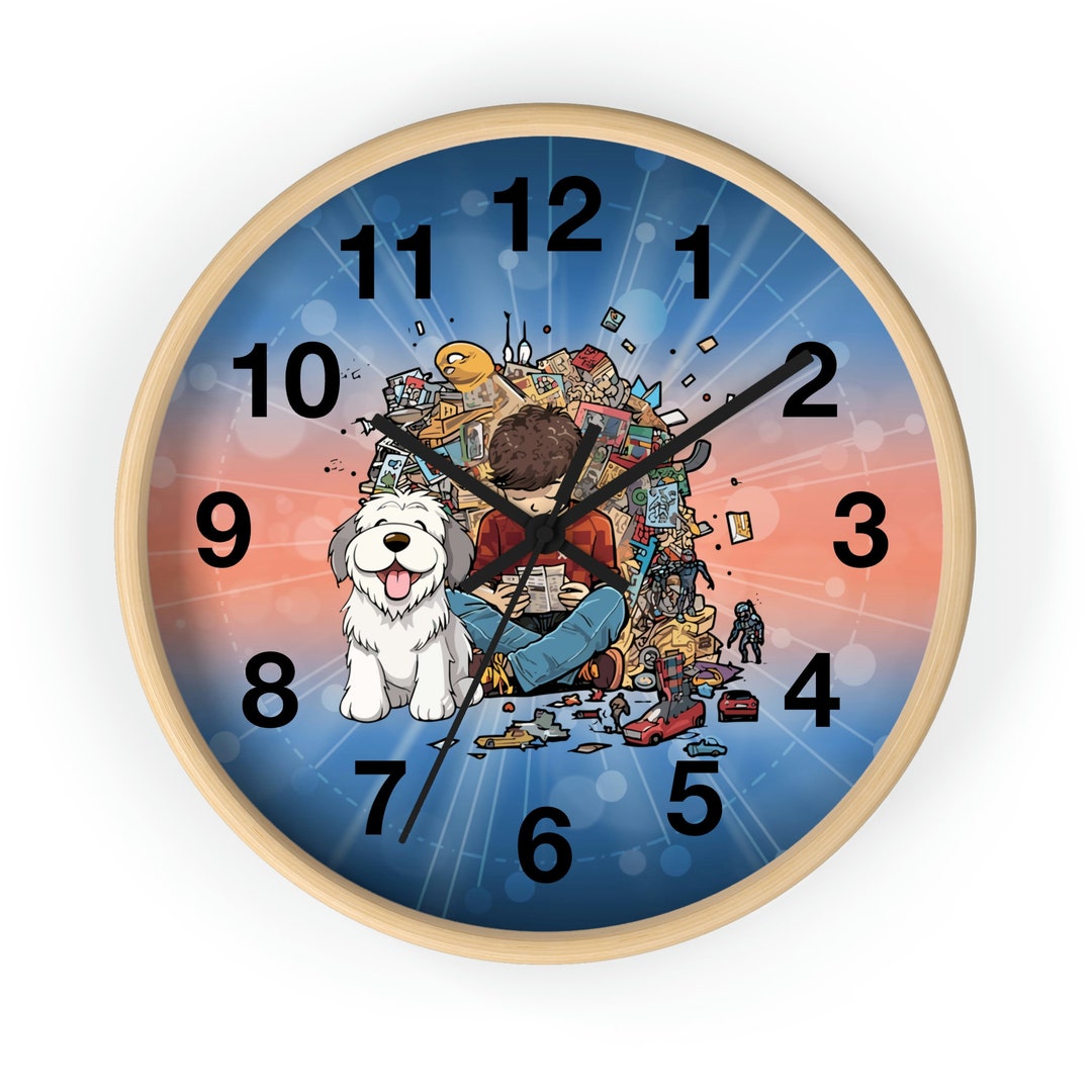 Autism Clock ADHD Clock Neuro Diversity Clock Autism Etsy