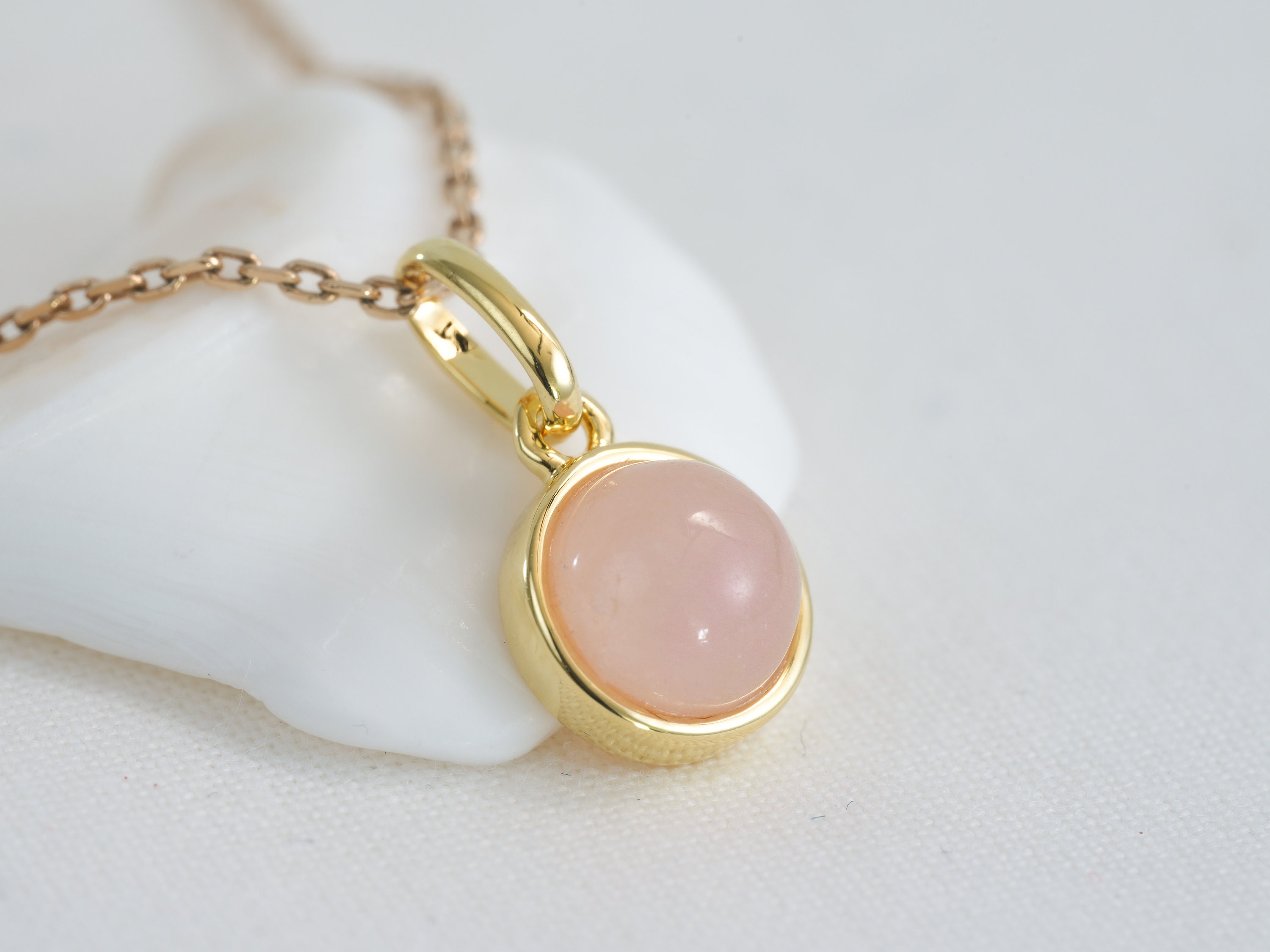 Ciondolo In Vetro Di Cristallo Placcato Oro Cattura Luce In Cristallo - Foto 7