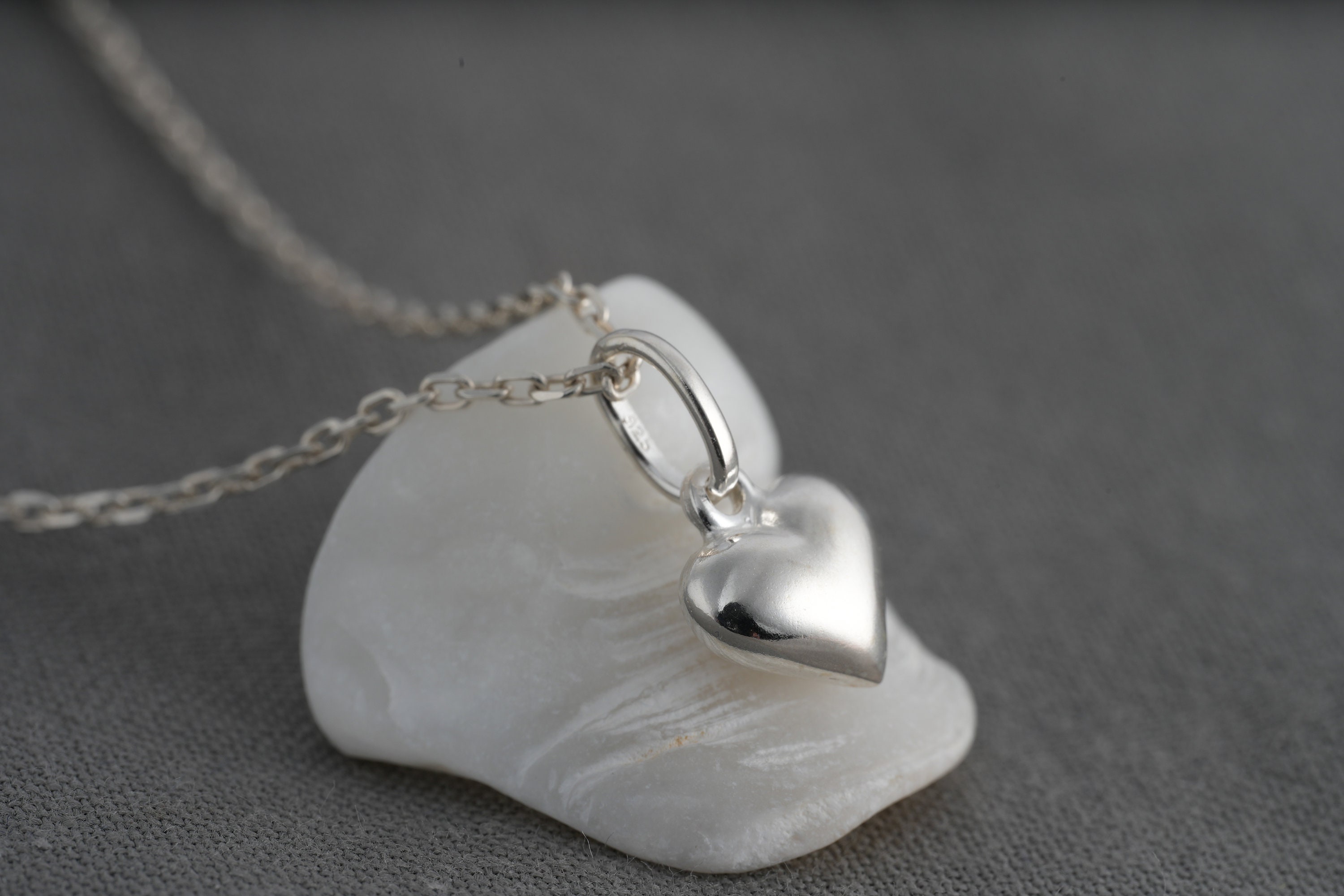 Feilok Collana Con Palla In Argento Sterling 925 - Catena 42+5 Cm - Regalo Con Pochette