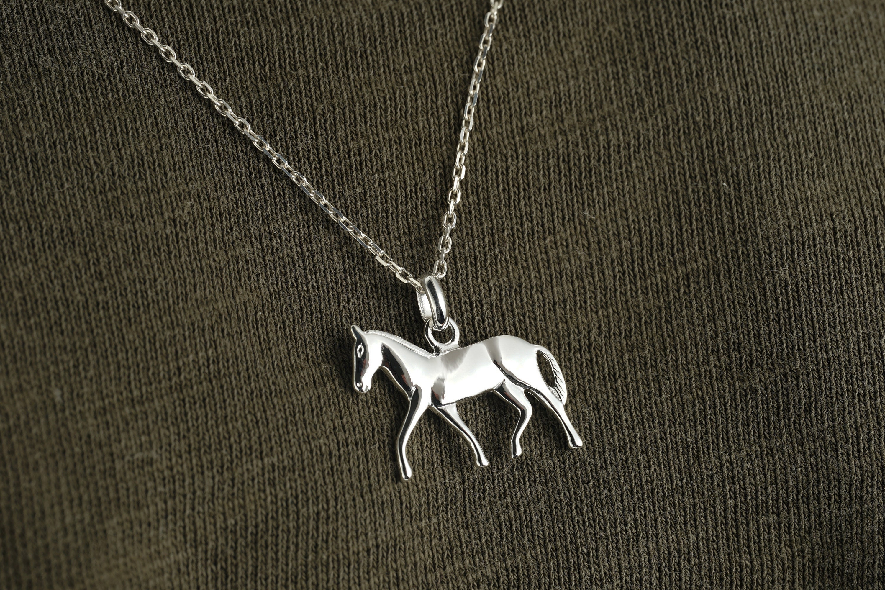 Ciondoli a forma di cavallo in argento - Italia