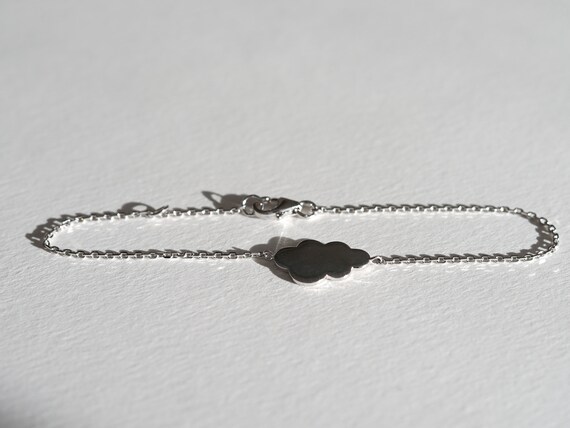 Bracelet Gourmette En Argent Massif 925 - Occasion En Bon état, Style Chaîne/maillon