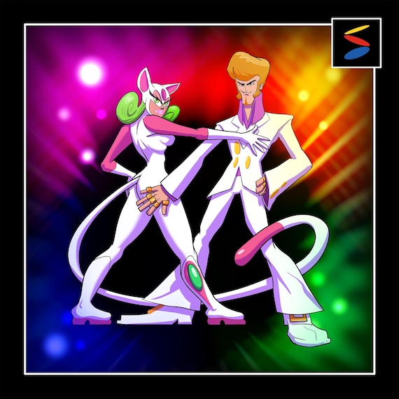 Bust A Groove Artist Edition 12x12 Print Etsy