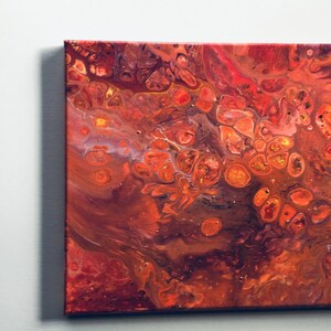 Astratto pittura, arte astratto, acrilico pour, pittura acrilica, liquido acrilico pour, versare fluido, liquido arte, arte contemporanea, home decor