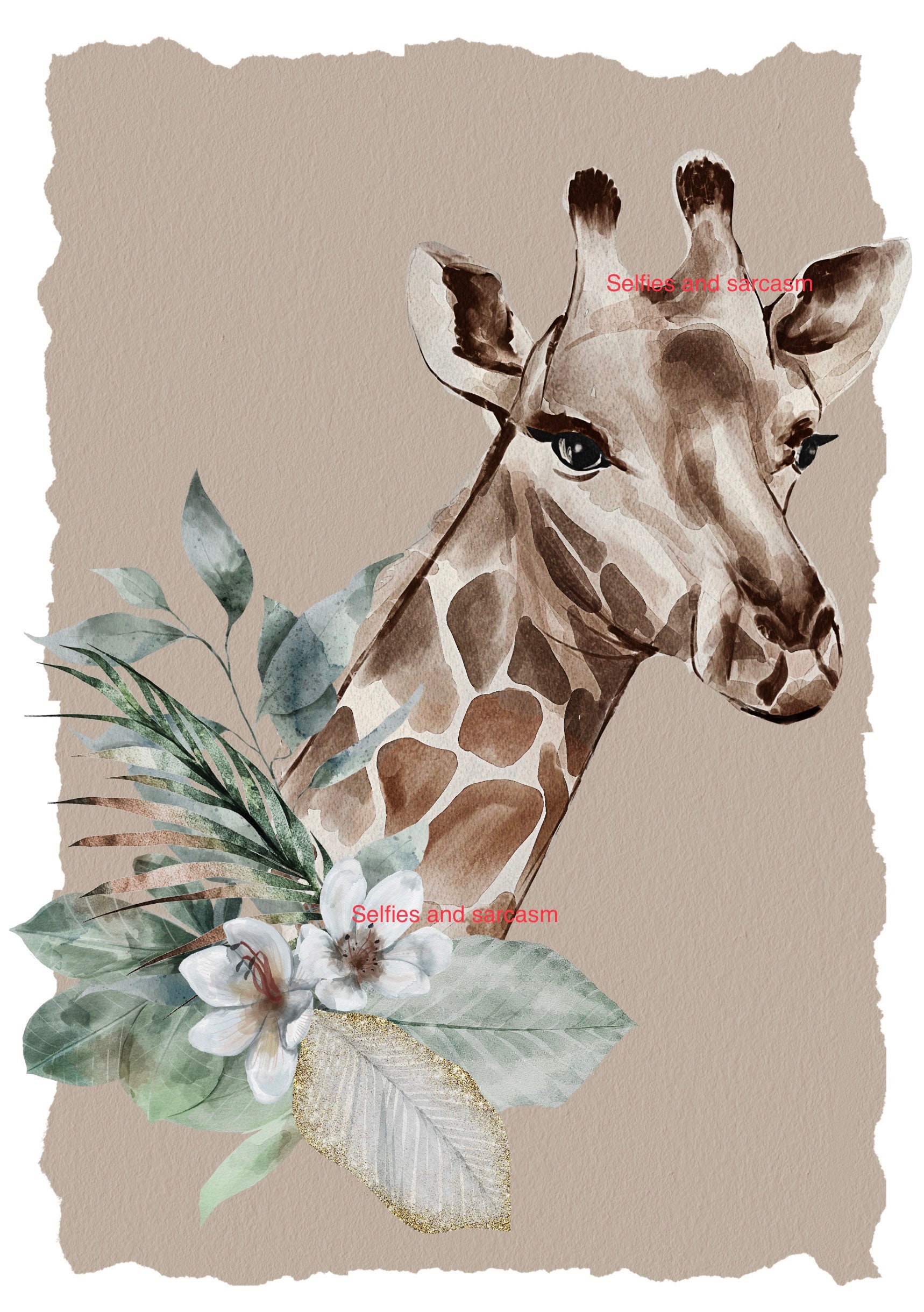 Modern safari animal art prints. Gallery wall. Jungle. Etsy