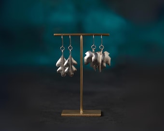 Celia, Brass t-bar earring stand 100mm tall, five variations available