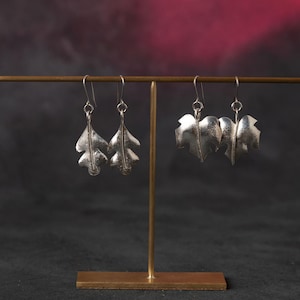Carol - solid brass earring display stand for multiple pairs