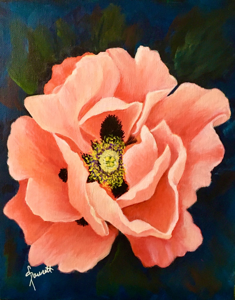 Oriental Poppy! Painting
