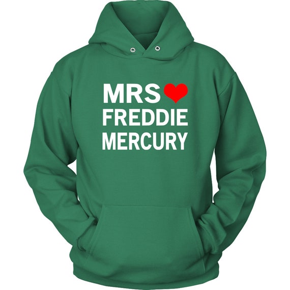 Freddie Mercury Inspired Gift Adult Unisex Mens Womens Hoodie Hooded Top