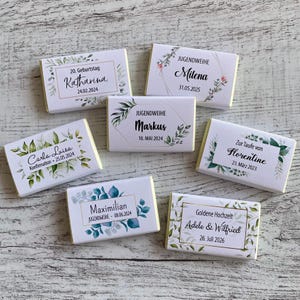 Gastgeschenk Jugendweihe | Schokolade Schokotafel Vollmilch | personalisiert