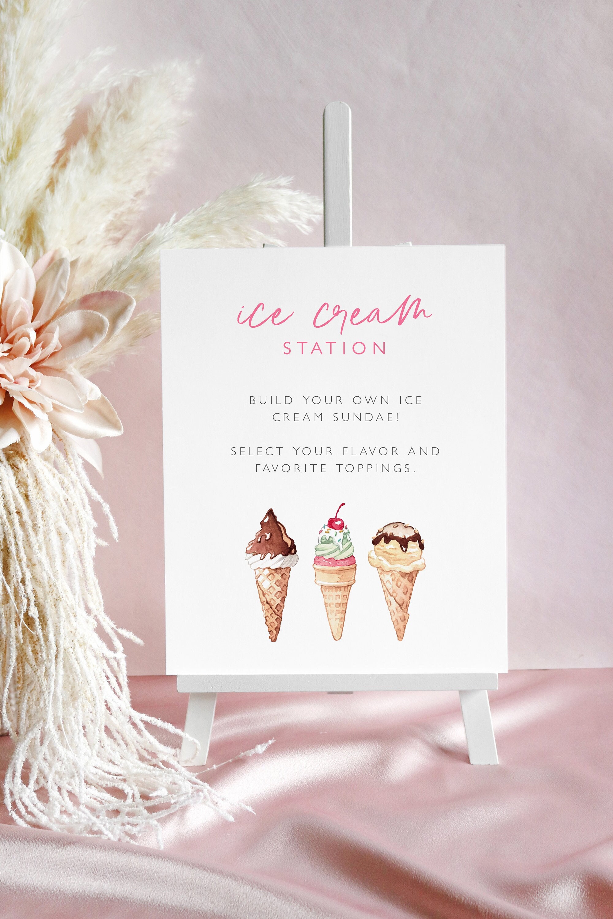 Ice Cream Sundae Bar, Bridal Shower Ice Cream Sign Template, Ice Cream Bar Wedding Shower Sign Printable, Baby Shower Sign C53 - Etsy ice-cream-sundae-bar-bridal-shower-ice-cream-sign-template-ice-cream-bar-wedding-shower-sign-printable-baby-shower-sign-c53-etsy