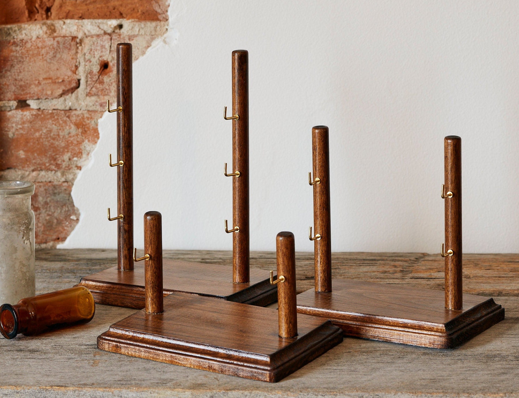 Wand Stand Handmade Wood Wand Stand Wizard Wand Stand Etsy