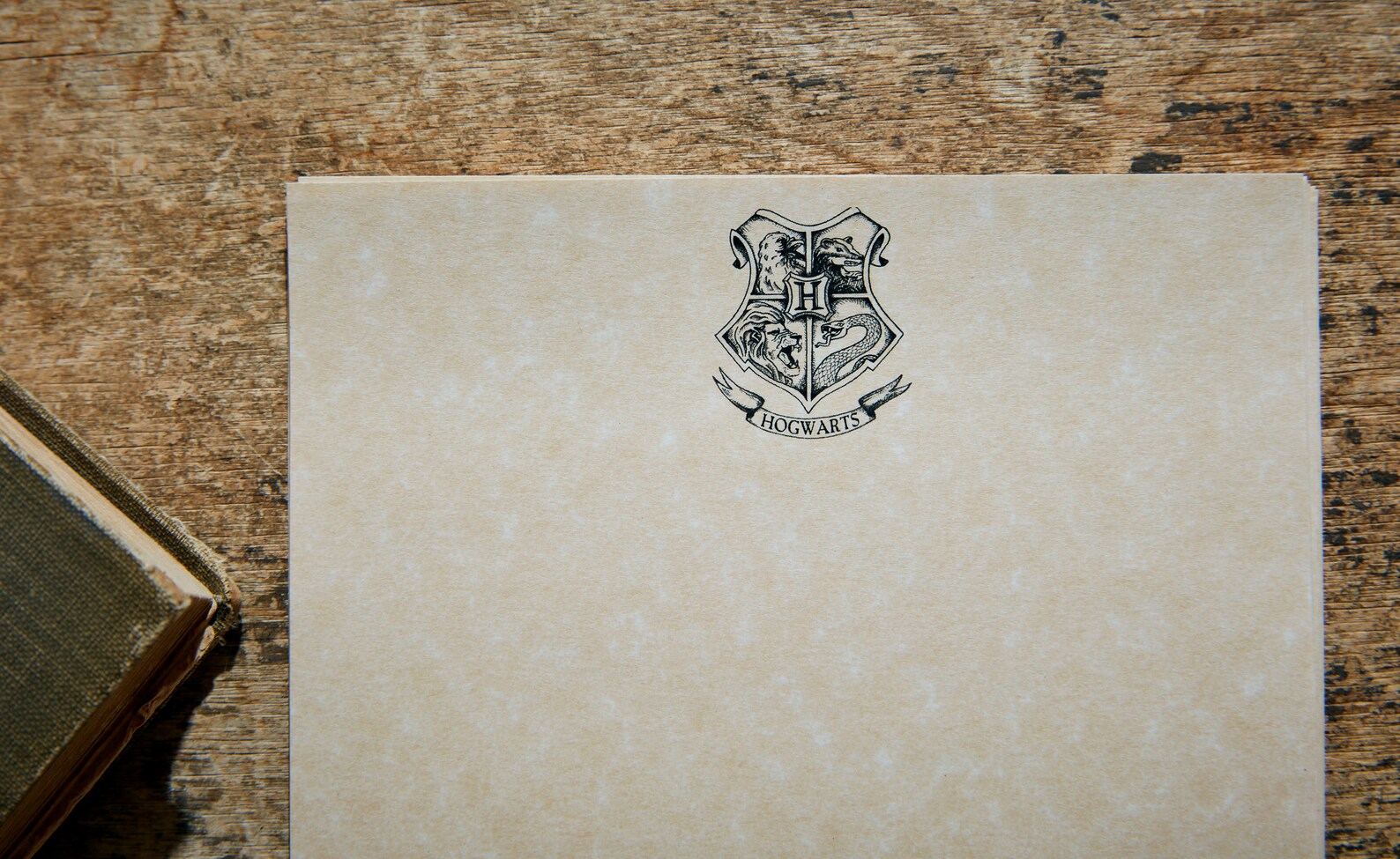 Hogwarts Stationery Harry Potter Stationery Blank | Etsy