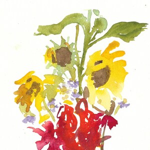 Flores silvestres das montanhas rochosas | conjunto de cartões | flores silvestres em aquarela | cartão pintado à mão | cartão em branco
