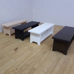doll bench, wooden bench,scale 1/6