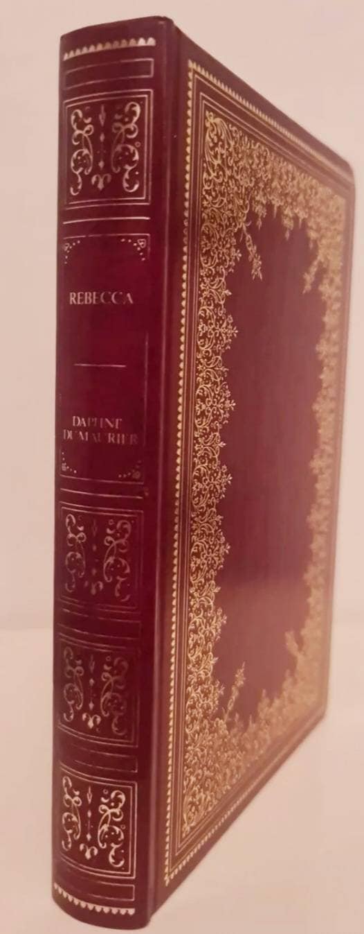 Vintage 1978 Rebecca Daphne Du Maurier guild publishing gorgeous gold gilt decorated
