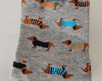 Calcetines de perro salchicha Dachshund, regalo de cumpleaños, Navidad, regalo de Navidad, relleno de medias, perro cachorro, San Valentín