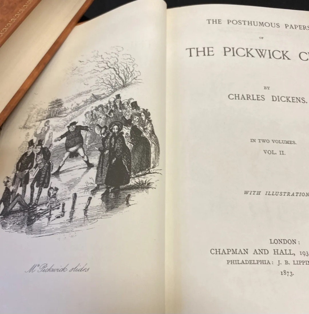 Rare Full Set of Charles Dickens Hardback Chapman & Hall GE Fabbri