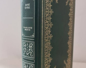 Vintage 1982 Jane Eyre Charlotte Bronte guild publishing gorgeous gold gilt decorated hardback hardcover gift present