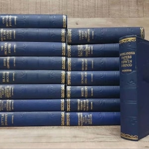 Vintage Antique 1930s Hazell Watson and Viney Charles Dickens books x 16 ILLUSTRATED