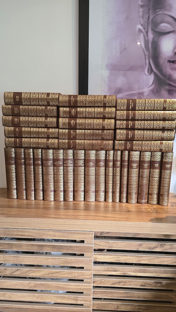 Rare Full Set of Charles Dickens Hardback Chapman & Hall GE Fabbri