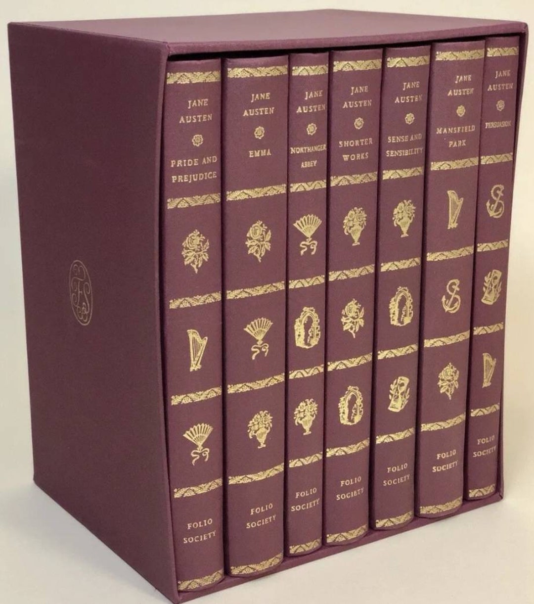 Vintage 2003 Jane Austen Folio Society Boxset Pride and Prejudice Emma ...