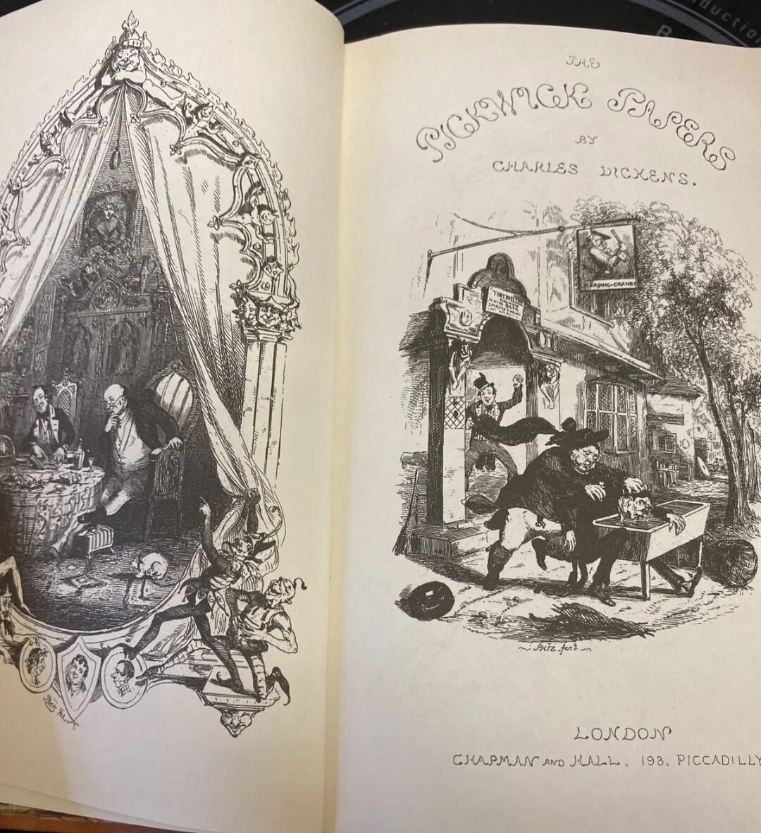 Rare Full Set of Charles Dickens Hardback Chapman & Hall GE Fabbri