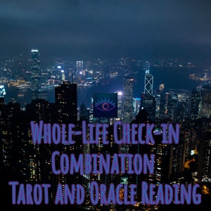 Whole-Life check-in combinatie Tarot en Oracle e-mail lezen (8 kaarten) - levering binnen 7 dagen