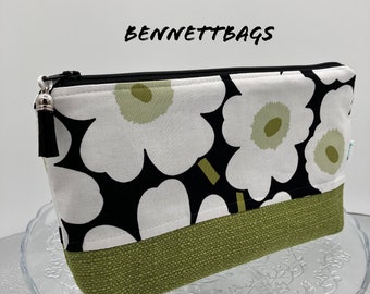 Marimekko Cosmetic Bag Home and Travel Organizer for Stuff Zippered Pouch Makeup Bag Storage Pouch Travel Bag Accessory Pouch