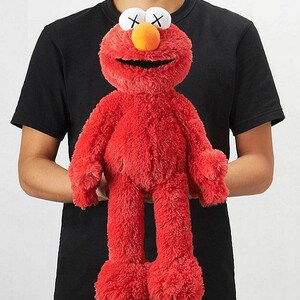 KAWS X Sesame Street Elmo | Etsy Singapore