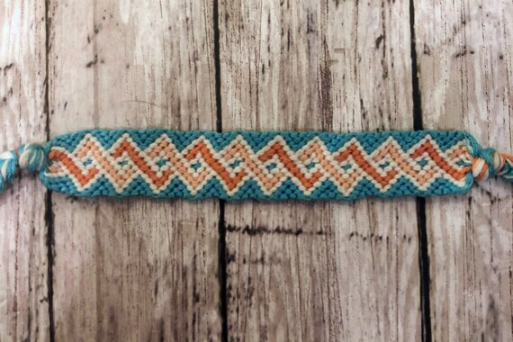 Bule and Orange Celtic Knot Friendship 