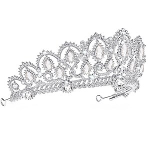 Braut Tiaras Prinzessin Kronen Braut Kopfschmuck Pink Geburtstag Hochzeit Stirnbänder Geschenke für Sie KINGSBRAE© Accessoires Barbie pink