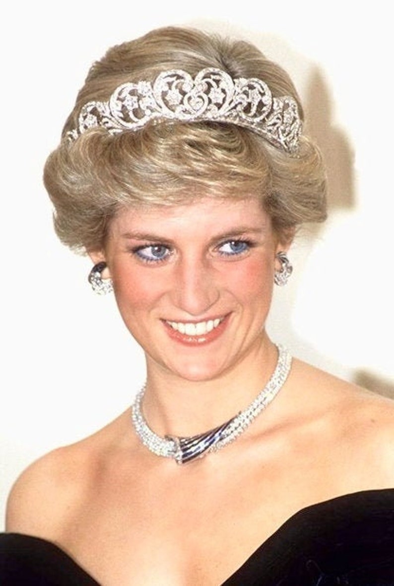 Diana Spencer Crowns Princess Tiaras Wedding Tiara Bridal | Etsy