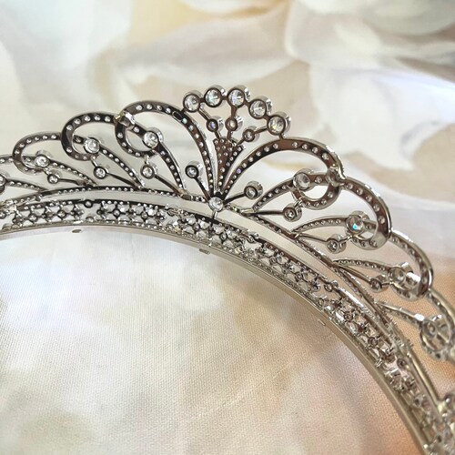 Tiaras, Breakfast at Tiffany's Diamante Bridal Crowns, Swarovski Tiaras Wedding Tiaras, Bridgerton, Gifts for Her, Princess shops Tiara, FALLON©