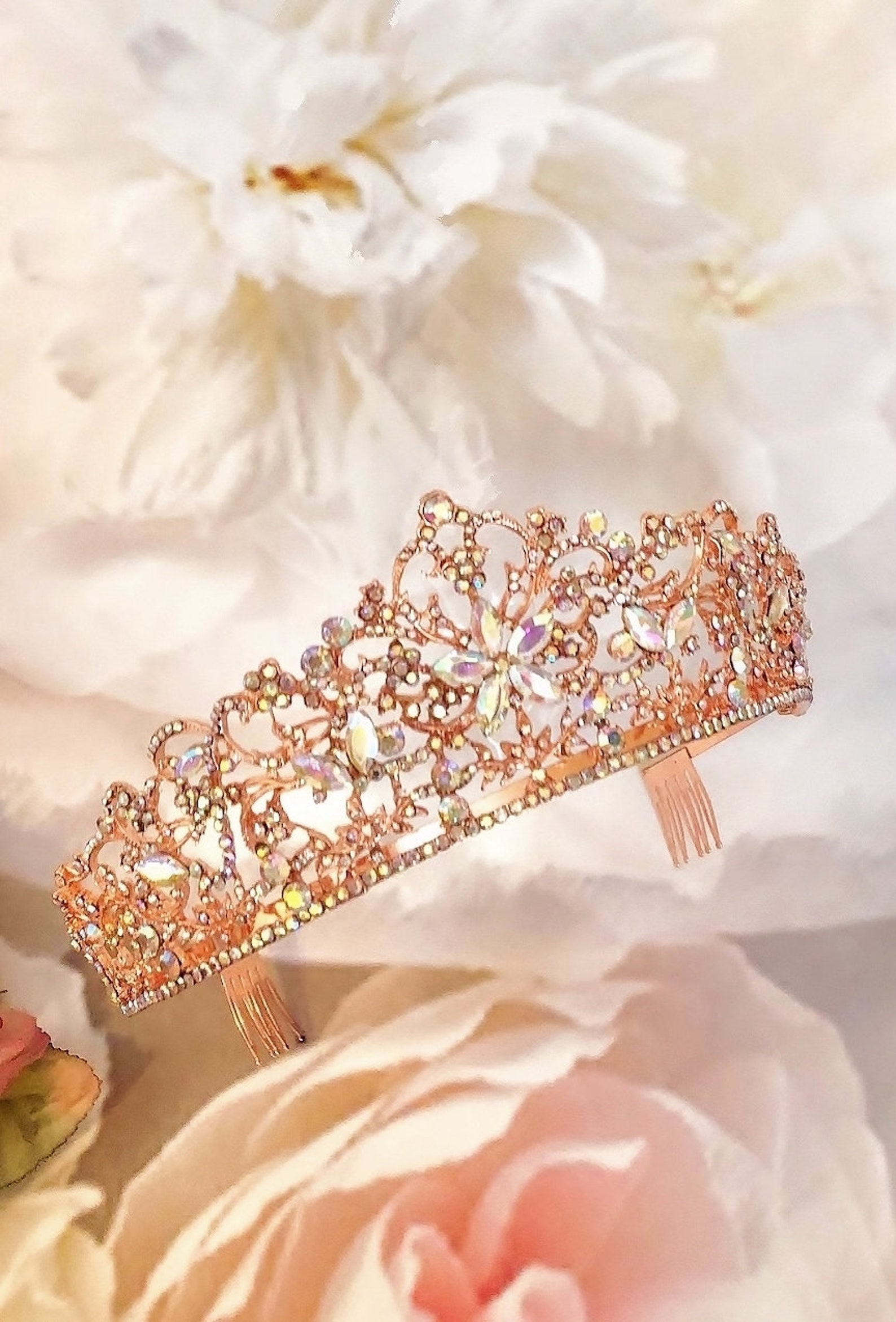 Pink Tiaras Wedding Tiaras Disney Tiaras Fairytale Brides Etsy